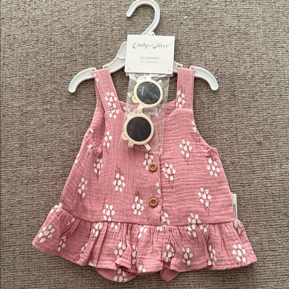 Emily Oliver Pink Kids Sunglasses